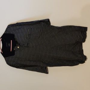 Dockers Golf Blue Patterned Mercerized Cotton Golf Polo Size XL